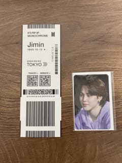 JIMIN Monochrome 入場特典 タグのサムネイル