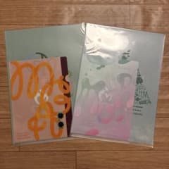 Mrs. GREEN APPLE 복권 F상 클리어 파일&스티커 2종