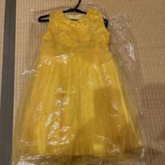 キッズ ドレス イエロー 発表会 結婚式のサムネイル