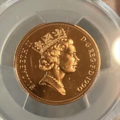 PCGS 認定MS67RD 1990 イギリス 2ペンス 硬貨 土日限定お値下げ - メルカリ