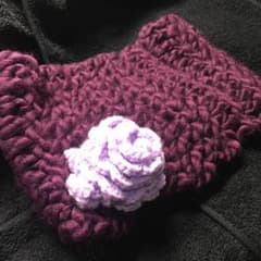 ハンドメイド かぎ針編みネックウォーマーのサムネイル