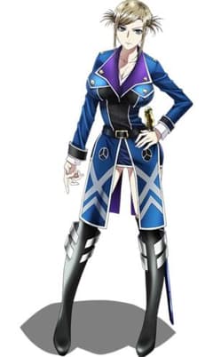 【フルセット】Ｋ 淡島世理 セプター4隊服 コスプレ衣装 ウィッグのサムネイル