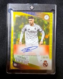 topps Madrid federico valverde auto /50 - メルカリ