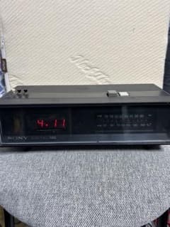 SONY DIGITAL CLOCK RADIO AM FM 라디오 쇼와 레트로