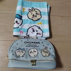 ちいかわ【新品】ポーチ・タオル　しまむらのサムネイル