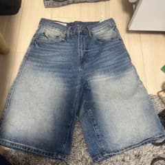 ZARA デニムショートパンツ ブルーのサムネイル
