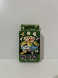1996年初代ポケモン トランプ 緑 フシギバナ 任天堂 説明書・ポケモン