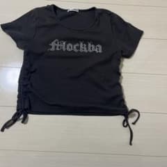 VEIHEMENT ラインストーン Tシャツ ブラックのサムネイル