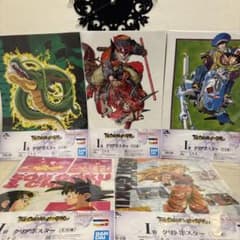 ドラゴンボール 一番くじ クリアポスター ビジュアルシート まとめ