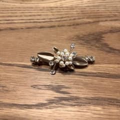 結婚式 バレッタ パールのサムネイル