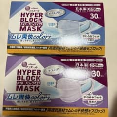 エリエール ハイパーブロックマスク ムレ爽快 小さめ 30枚入 2箱