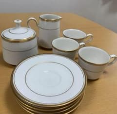 ノリタケ　デミタスカップ&ソーサーのサムネイル