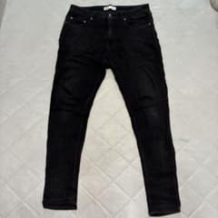 ZARA MAN スキニーデニム ブラックのサムネイル