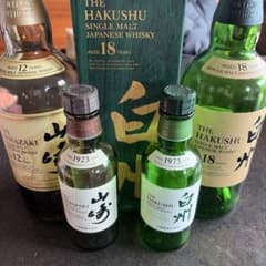 サントリー 白州 18年 山崎 12年 セット空瓶 - メルカリ