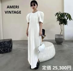 AMERI【美品】TULIP SLEEVE I LINE DRESSのサムネイル