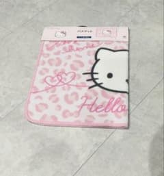 ハローキティ バスマット ピンク ヒョウ柄　しまむらのサムネイル