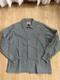 【希少】EVISU ヒッコリーストライプ ワークシャツ 希少】EVISU ヒッコリーストライプ ワークシャツ - メルカリ
