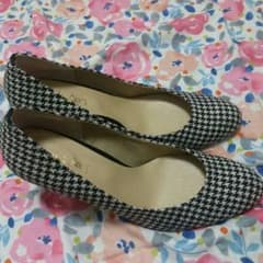 【中敷き付き】パンプス ヒール7cm 24.5cm ￥970のサムネイル