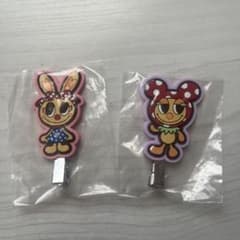☀️さま　ヘアクリップ　2個セット　べティーズブルー　平成のサムネイル