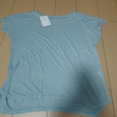 値下げ【新品】LEGGINGS.LAb.レディース 半袖 ヨガTシャツ Lサイズのサムネイル