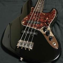 Fender Mexico jazz Bass MNシリーズ ブラック/鼈甲のサムネイル