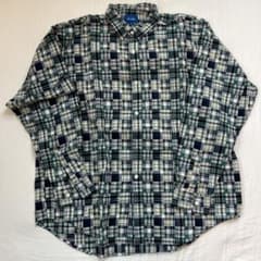 BEAMS ビッグサイズ　チェックシャツ　Sサイズのサムネイル