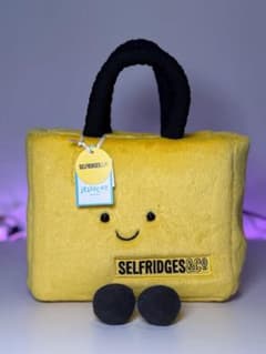 希少/海外限定】Selfridges×Jellycat ミニトートぬいぐるみ - メルカリ