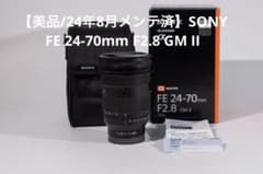 美品/24年8月メンテ済】SONY FE 24-70mm F2.8 GM II - メルカリ