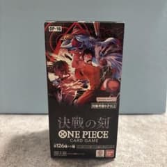 未開封 BOX ONE PIECE カードゲーム 決戦の刻 テープカット - メルカリ