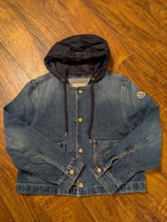 ​【超希少】MONCLER モンクレール LAMPUSA デニムジャケット 0 超希少】MONCLER モンクレール LAMPUSA デニムジャケット 0 - メルカリ