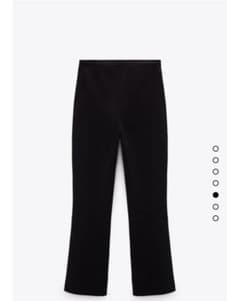 【試着のみ・定価70％OFF】ZARA クロップドパンツのサムネイル