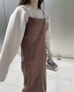 ponpon runor dot dressのサムネイル