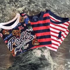 110cm Polo Ralph Lauren Tシャツ 3枚セットのサムネイル