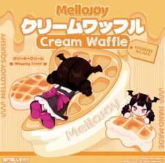 【新品未開封】Mellojoy ワッフル　スクエア　四角　半熟チーズ　メロジョイ 未開封】Mellojoy ワッフル スクエア 四角 メロジョイ スクイーズ