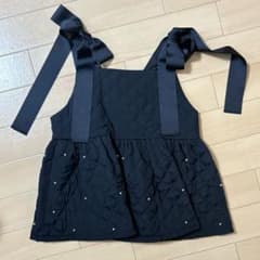 ブラックキルティングビスチェのサムネイル