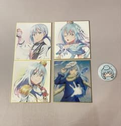 転生したらスライムだった件 色紙 缶バッジ セットのサムネイル