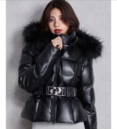 GYDAフェイクレザーショートダウンコートのサムネイル