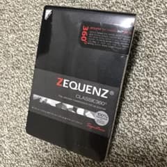 ZEQUENZ 方眼　縦型　メモ帳　Lサイズ　ZQ067 黒②のサムネイル