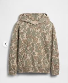 GAP 迷彩柄スウェットフーディー 【カモフラージュパーカー】のサムネイル