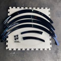 ハイエース フレックス オーバーフェンダー カラー 209 ブラック