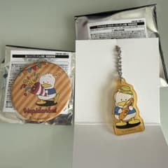 はぴだんぶいワイワイピクニックカフェあひるのペックルアクリルキーホルダー缶バッジのサムネイル