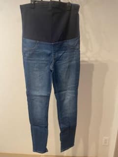 Thumbnail of UNIQLO マタニティ デニムパンツ Lサイズ(インディゴカラー)