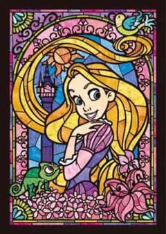 Disney Rapunzel Stained Glass 266-Piece Puzzle