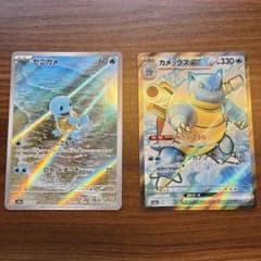ゼニガメ AR カメックスSR セットのサムネイル