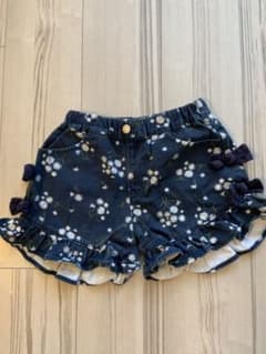 apres les coursデニムショートパンツ130のサムネイル