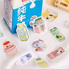 ＊海外＊ドリンクフレークシール＊未使用のサムネイル