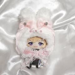 10cm にじぱぺっと おまんじゅう ぬい服 被り物 ヘッドドレス - メルカリ