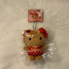 日焼けキティ ぬいぐるみキーホルダー 水着のサムネイル