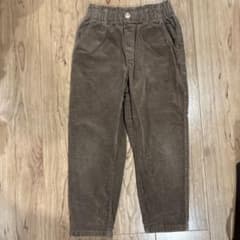 H&M 110cm キッズ コーデュロイ ロングパンツ ブラウンのサムネイル