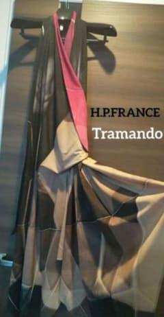 H.P.FRANCE トラマンド ORIGAMI デザイナーズワンピース ドレス - メルカリ